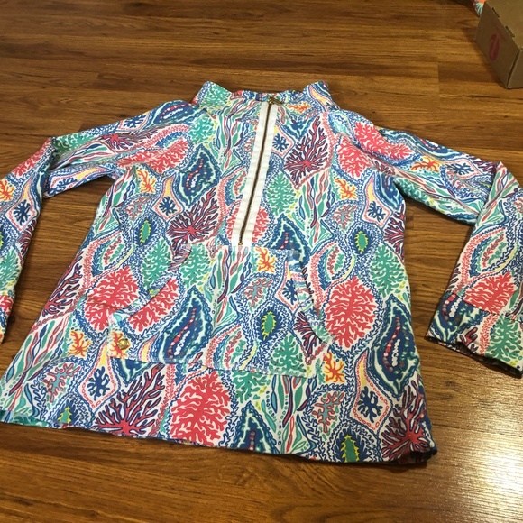 Lilly Pulitzer Tops - Lilly Pulitzer Multi-colored Popover